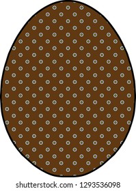 Easter egg chamomile joy holiday color