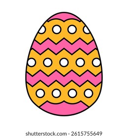 easter egg chicken farm food line icon vector. easter egg chicken farm food sign. isolated symbol illustration