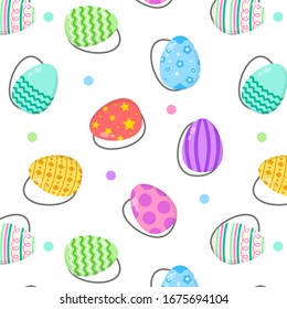 Ilustración vectorial del Día del Huevo de Pascua