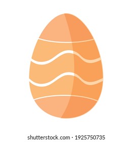 líneas de decoración de huevos de época aisladas