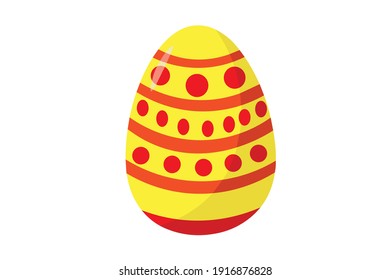 Easter Egg Decoration Vector Illustration