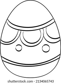  Easter egg design for print or use as poster, card, flyer or T Shirt