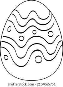  Easter egg design for print or use as poster, card, flyer or T Shirt