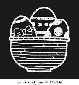 Easter egg doodle