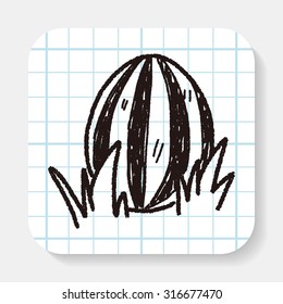 Easter egg doodle