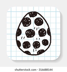 Easter egg doodle