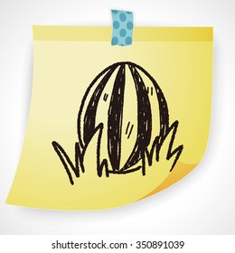 Easter egg doodle
