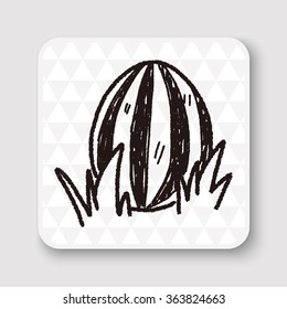 Easter egg doodle
