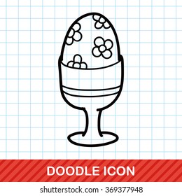 easter egg doodle