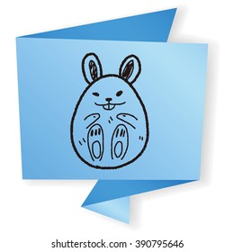 Easter egg doodle