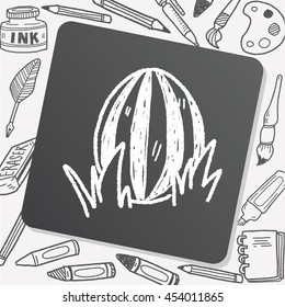 Easter egg doodle