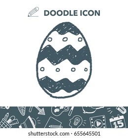 Easter egg doodle