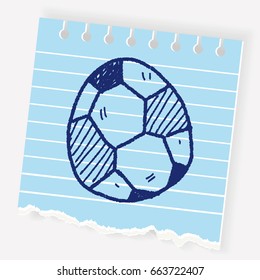 Easter egg doodle
