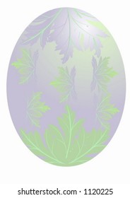Easter egg. Drawing