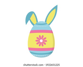 Vector de flores azules de oidos de Semana Santa