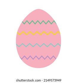 easter egg element vector illustration