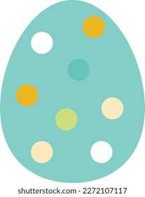 Easter egg elements bunny, chicks, egg, and tulips.funny clipart for kids design  Vector illustration
