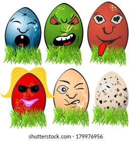 Easter egg emotions 3