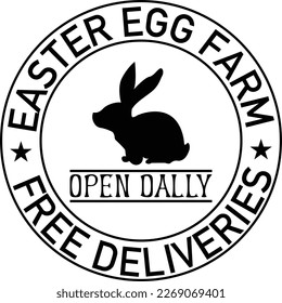 easter egg farm open dally free deliveries