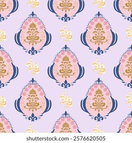 Easter Egg Festival Pattern. Vector Illustrator file download for print, printable, wallpaper, background, craft, decoration, textile and many projects.