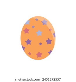 Easter egg flat design vector eps 10