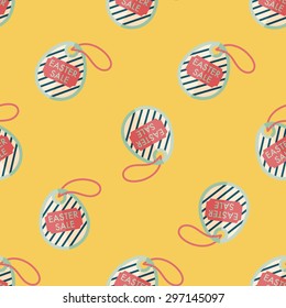 easter egg flat icon,eps10 seamless pattern background