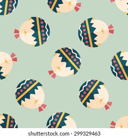 easter egg flat icon,eps10 seamless pattern background