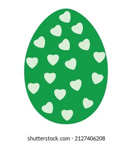 Easter egg Flat vector icon which can easily modify or edit 