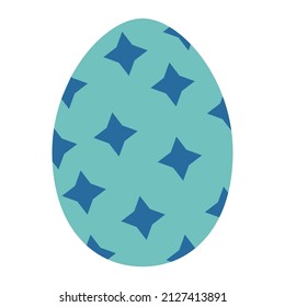 Easter egg Flat vector icon which can easily modify or edit 