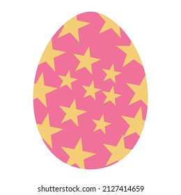 Easter egg Flat vector icon which can easily modify or edit 