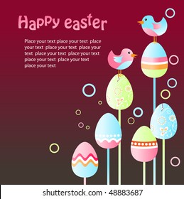  Easter egg greeting card
