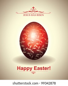 Easter Egg Greeting Card