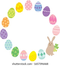 Easter egg hand drawn illustration flame