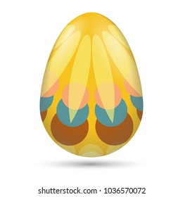 Easter egg. Happy easter - vector illustration