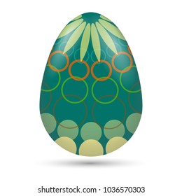 Easter egg. Happy easter - vector illustration
