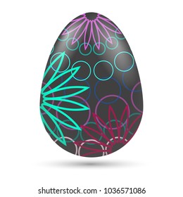 Easter egg. Happy easter - vector illustration