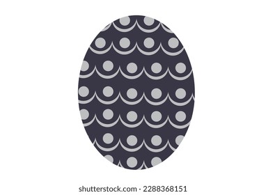 Easter egg holiday icon, is a vector illustration, very simple and minimalistic. With this Easter egg holiday icon you can use it for various needs. Whether for promotional needs or visual decoration