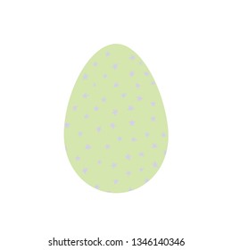 Easter egg holiday style design with nice little magic stars. Egg hunt decoration.