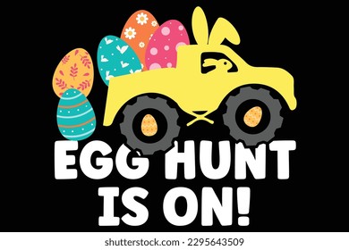 Easter Egg Hunt Bunny Truck