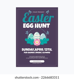 Easter Egg Hunt Flyer Template