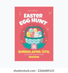 Easter Egg Hunt Flyer Template