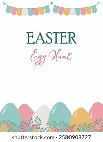 Easter Egg Hunt Poster Template