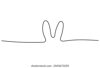 Easter Egg Icon Black Line | Painted Eggs Illustration | Happy Easter Hunt Symbol | Holiday Logo | April 