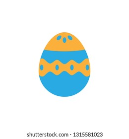 Easter, egg icon. Element of color easter illustration. Premium quality graphic design icon. Signs and symbols collection icon for websites, web design