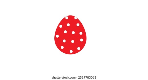 Icono de huevo de Pascua eps 10
