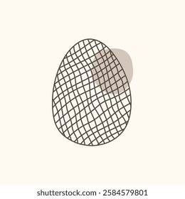 Easter egg icon. Illustration of Spring or Easter. Perfect for banner, postcard, poster, party and other decorations.