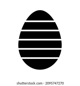 easter egg icon or logo isolated sign symbol vector illustration - high quality black style vector icons
