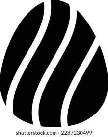 Easter egg icon new happy religion illustration