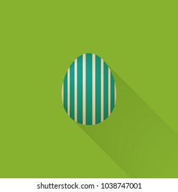 Easter egg icon. Vector