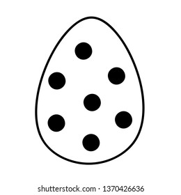 Easter Egg Icon Vector / Illustration